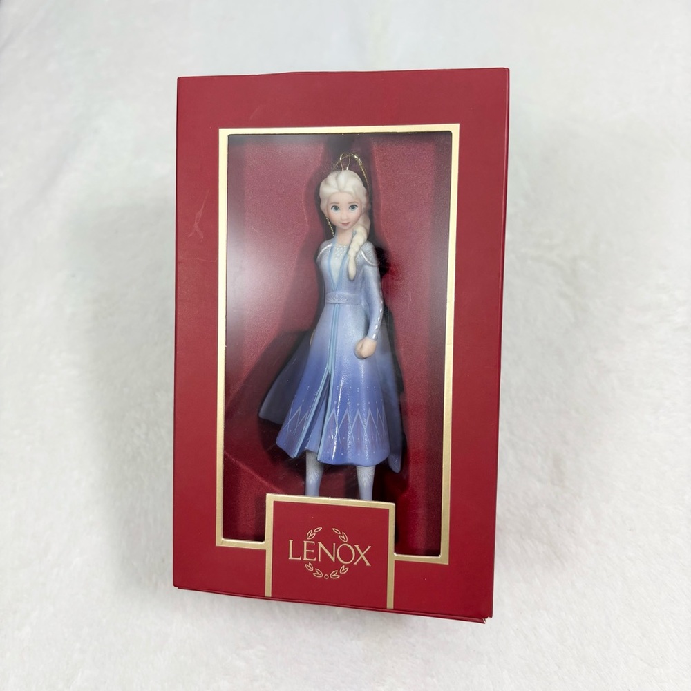 Lenox Disney Showcase Frozen Elsa's Adventures Christmas Ornament New with Box